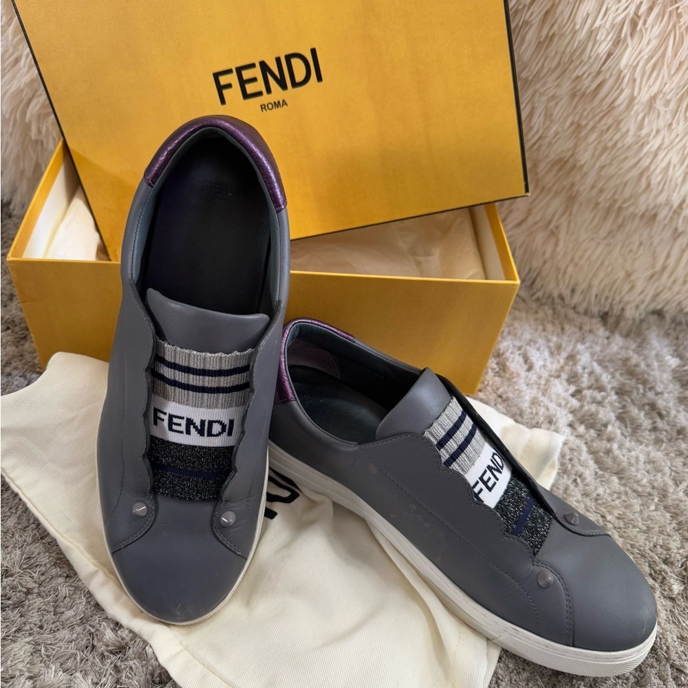Fendi Gray Women’s Shoes